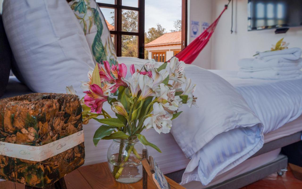 Casa De Las Flores Villa de Leyva Esterno foto