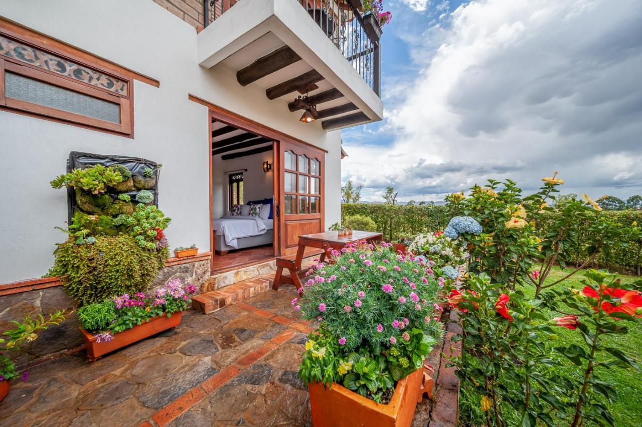 Casa De Las Flores Villa de Leyva Esterno foto