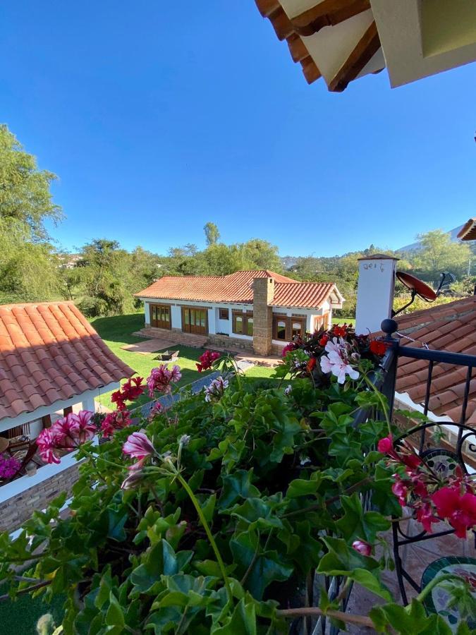 Casa De Las Flores Villa de Leyva Esterno foto