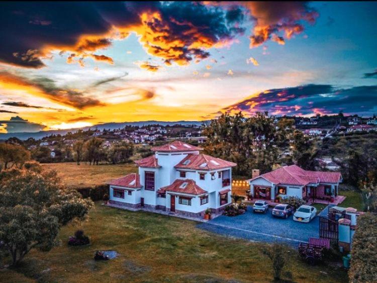 Casa De Las Flores Villa de Leyva Esterno foto