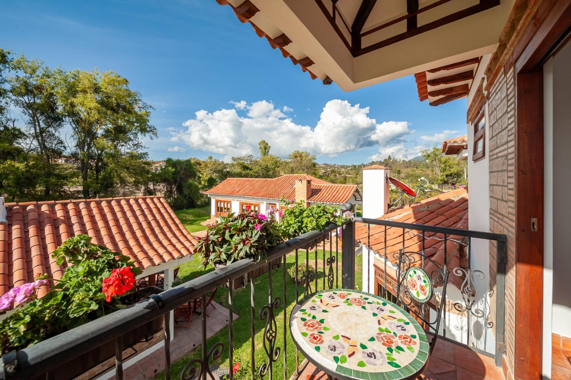 Casa De Las Flores Villa de Leyva Esterno foto