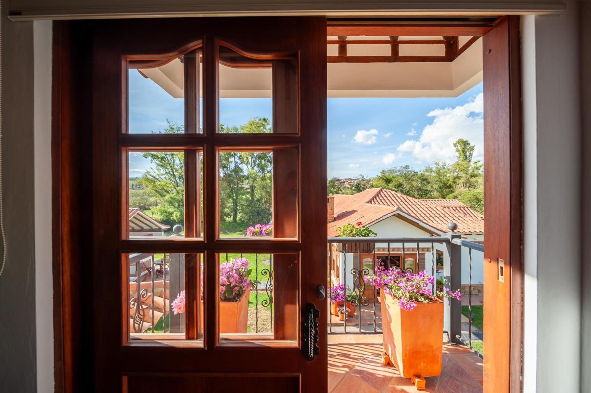 Casa De Las Flores Villa de Leyva Esterno foto