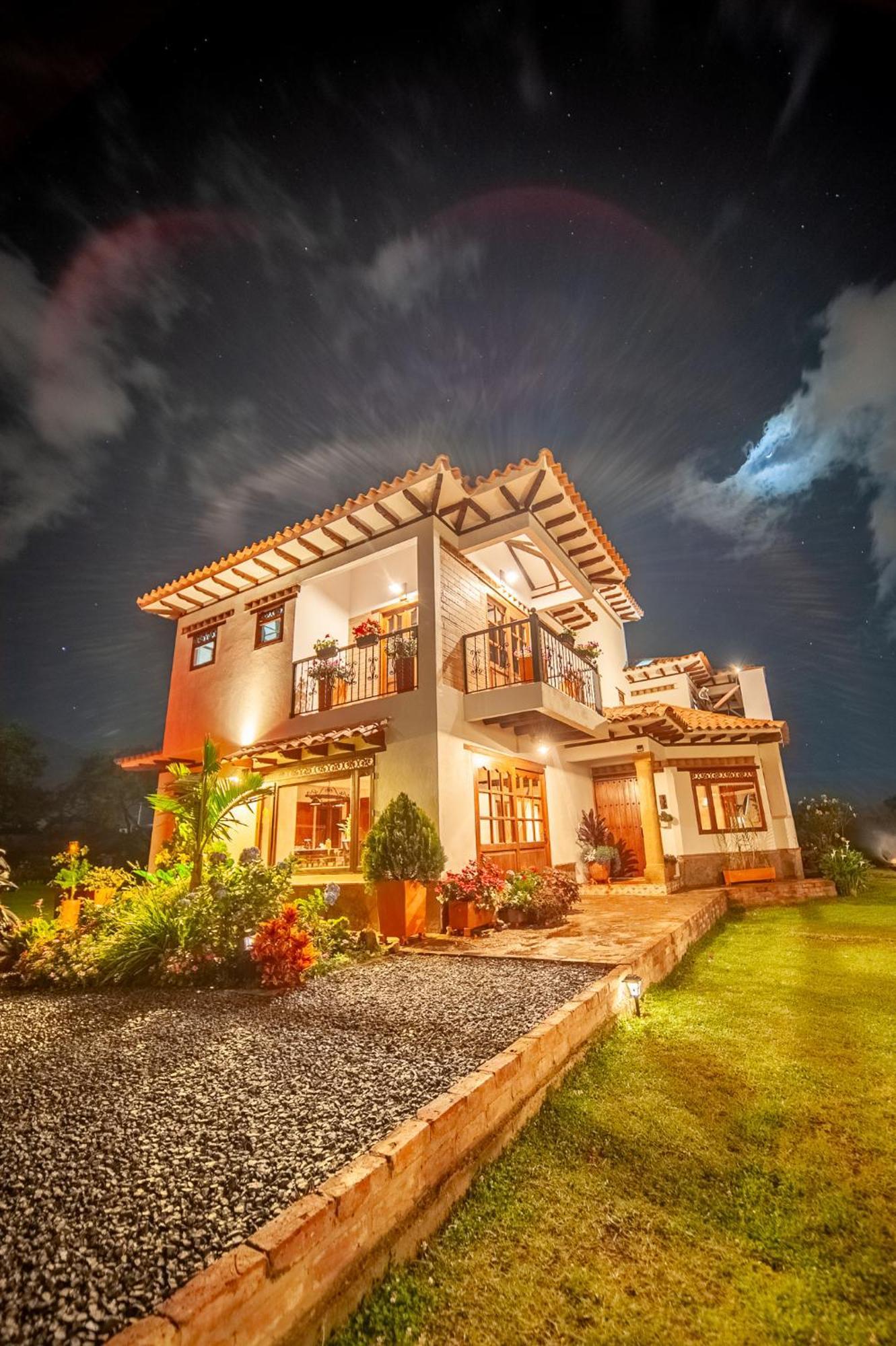 Casa De Las Flores Villa de Leyva Esterno foto