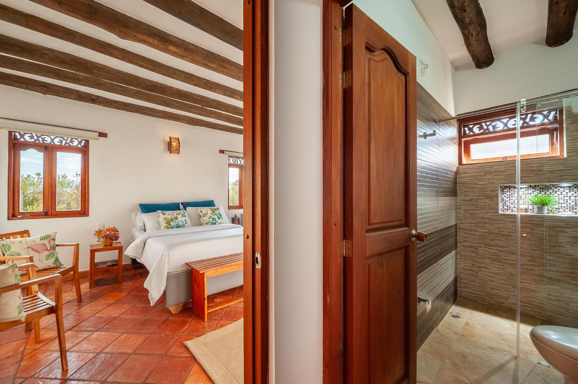 Casa De Las Flores Villa de Leyva Esterno foto