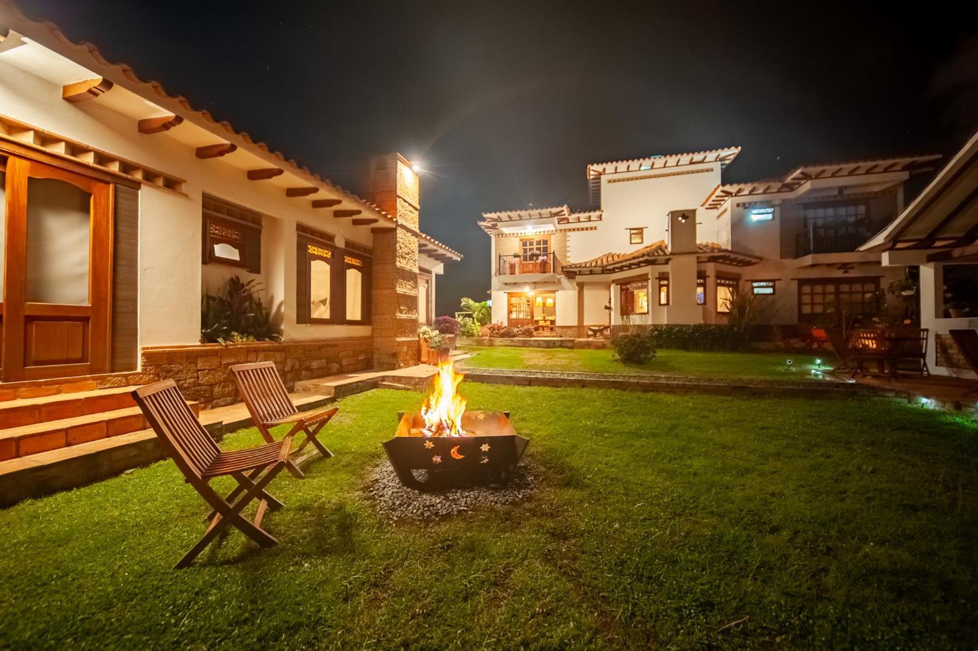 Casa De Las Flores Villa de Leyva Esterno foto
