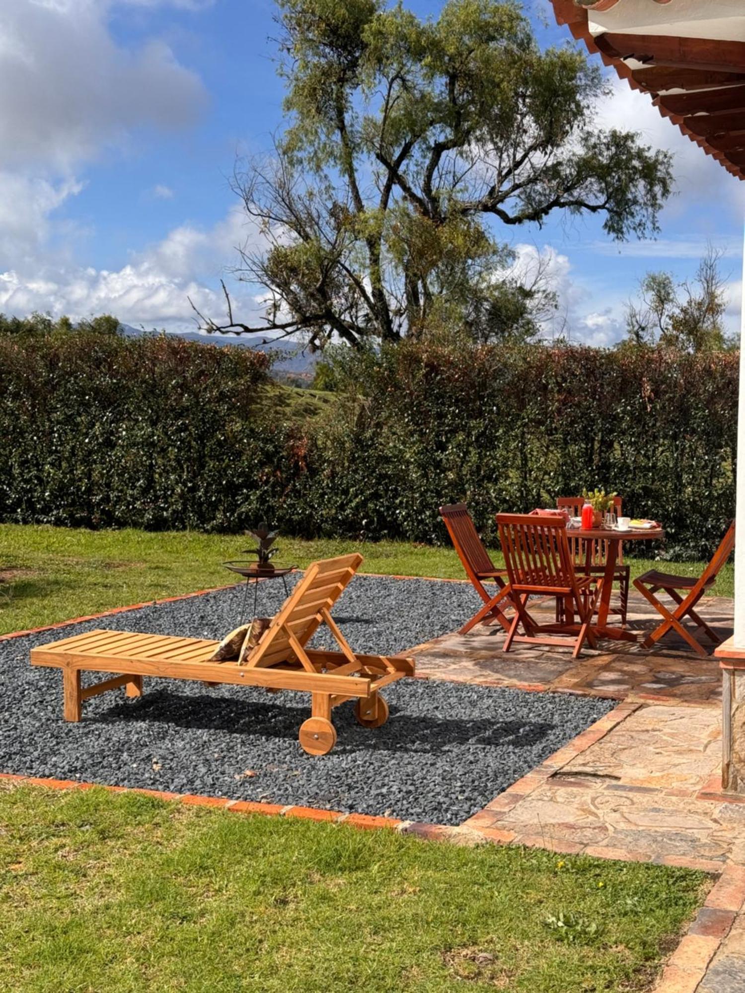 Casa De Las Flores Villa de Leyva Esterno foto