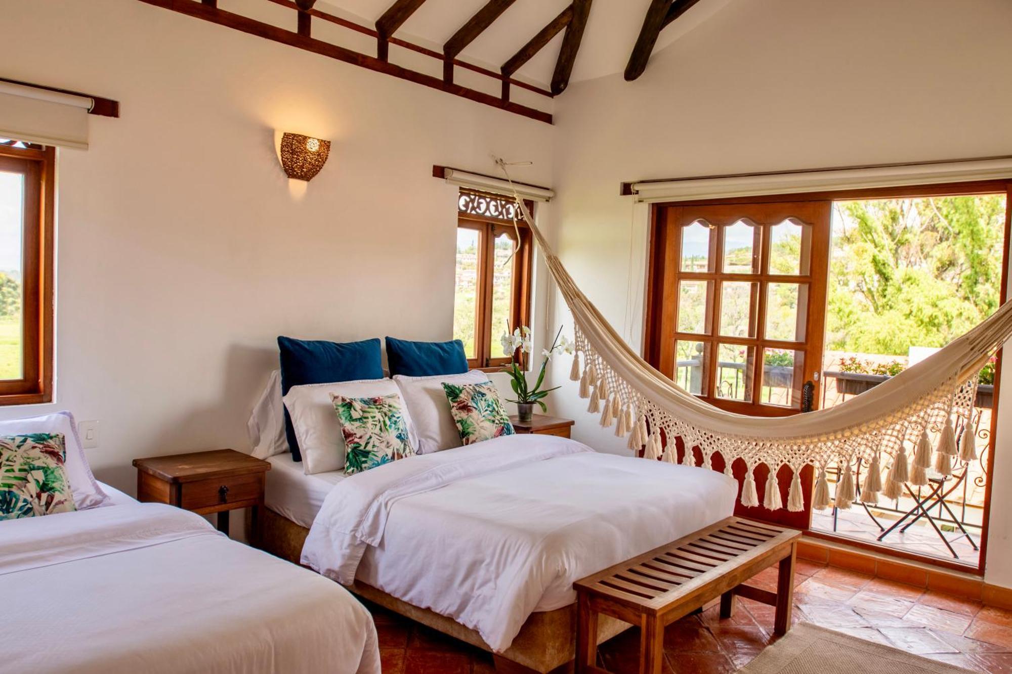 Casa De Las Flores Villa de Leyva Esterno foto