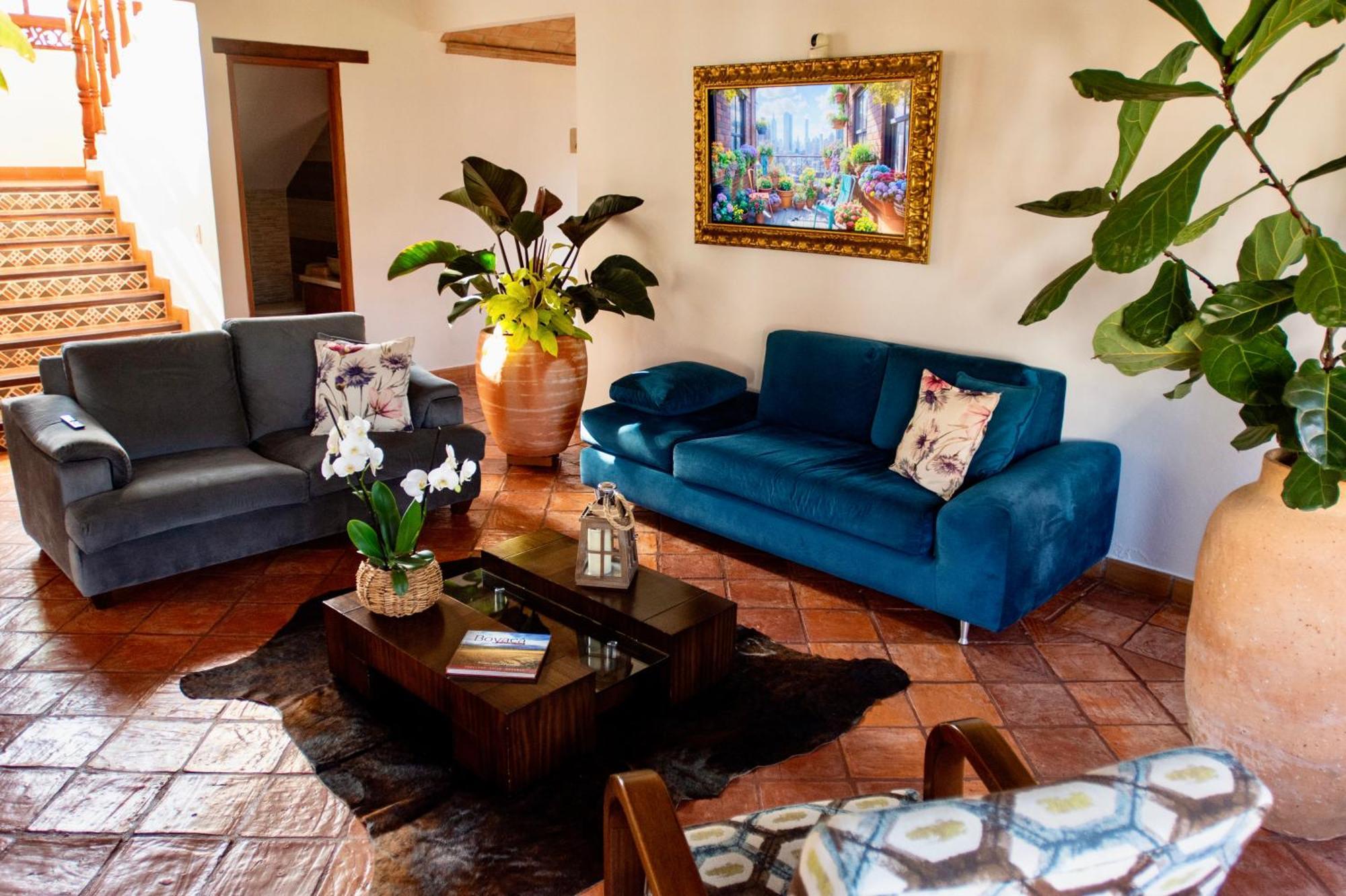 Casa De Las Flores Villa de Leyva Esterno foto