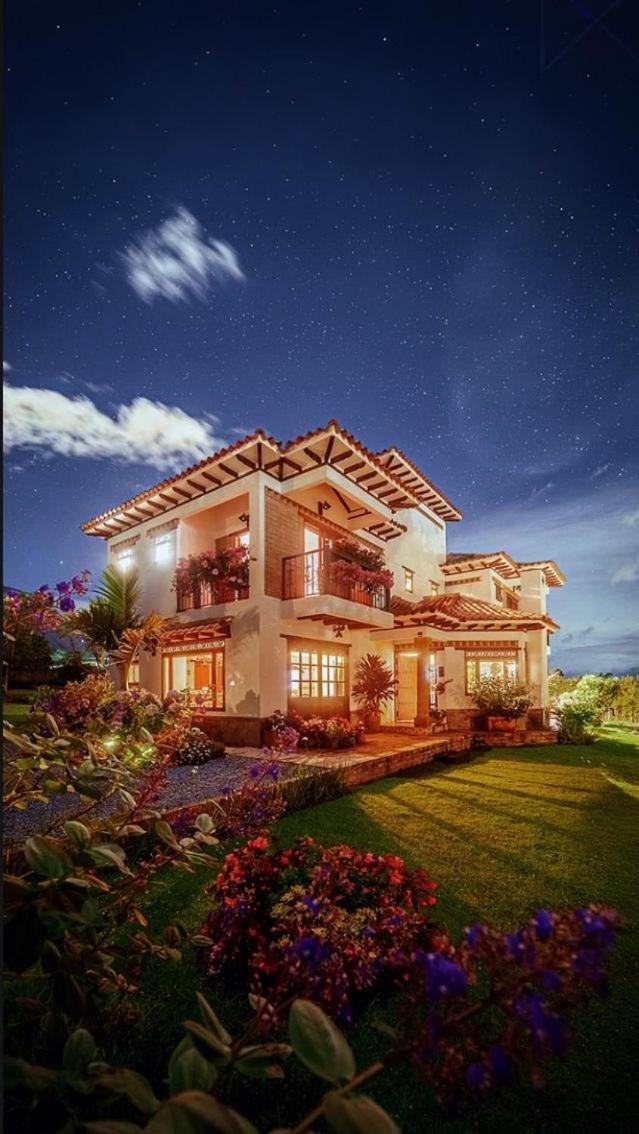 Casa De Las Flores Villa de Leyva Esterno foto